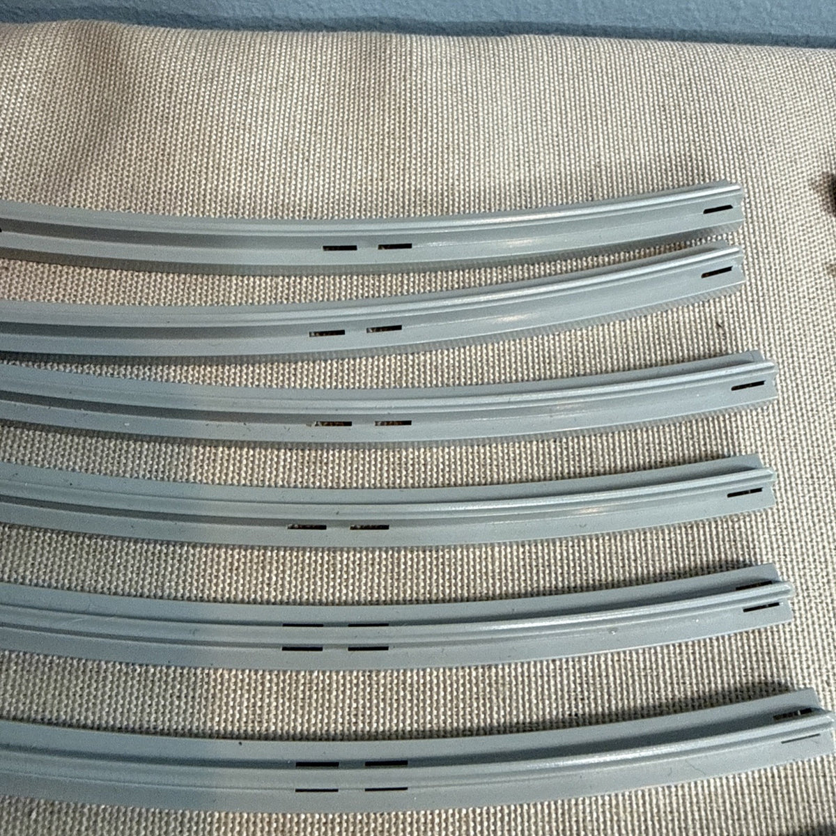 Vintage LEGO Train Track Lot 72 Pieces 4.5V Crossing Straight Curve Connectors