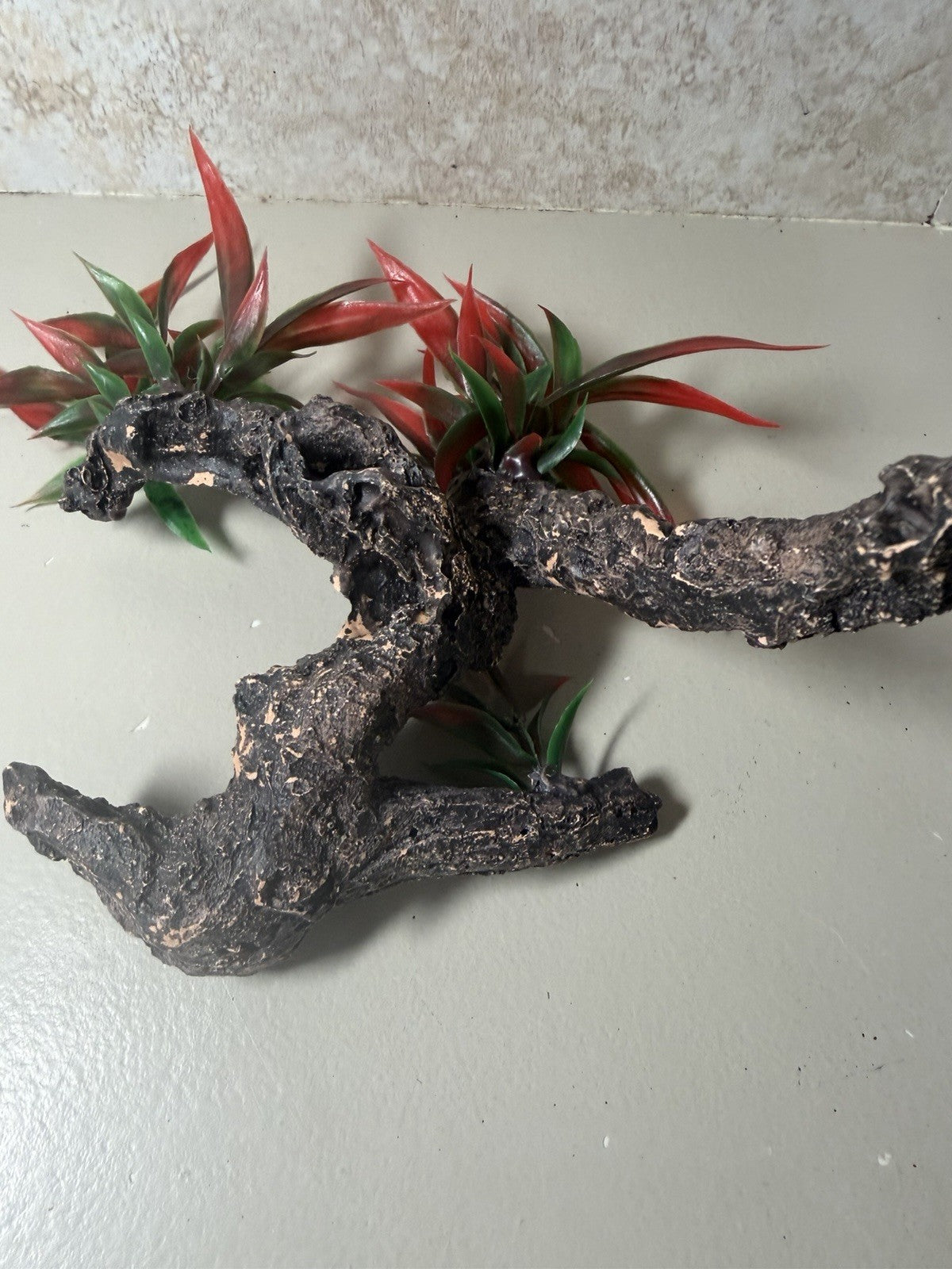 Aquarium Decorations Resin Rock Cave Coral Driftwood Plants Fish Tank Lot of 5