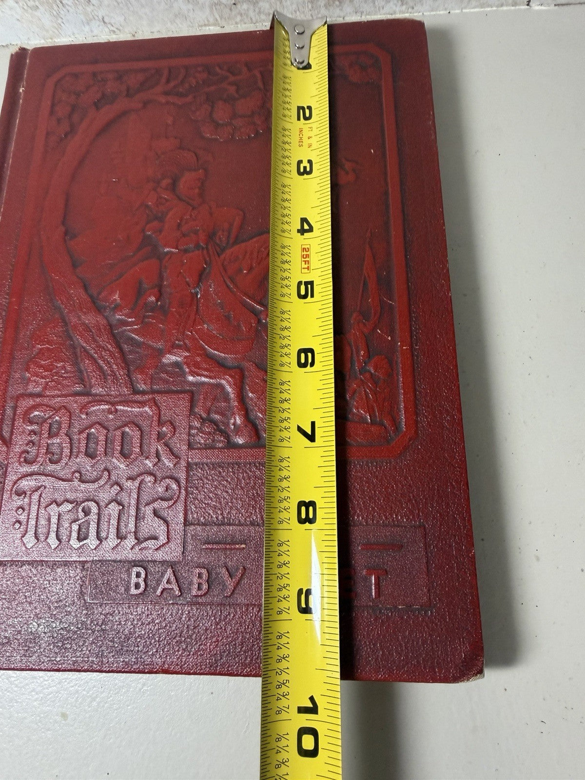 Vintage Book Trails for Baby Feet 1946 Child Development Hardcover Illustrated