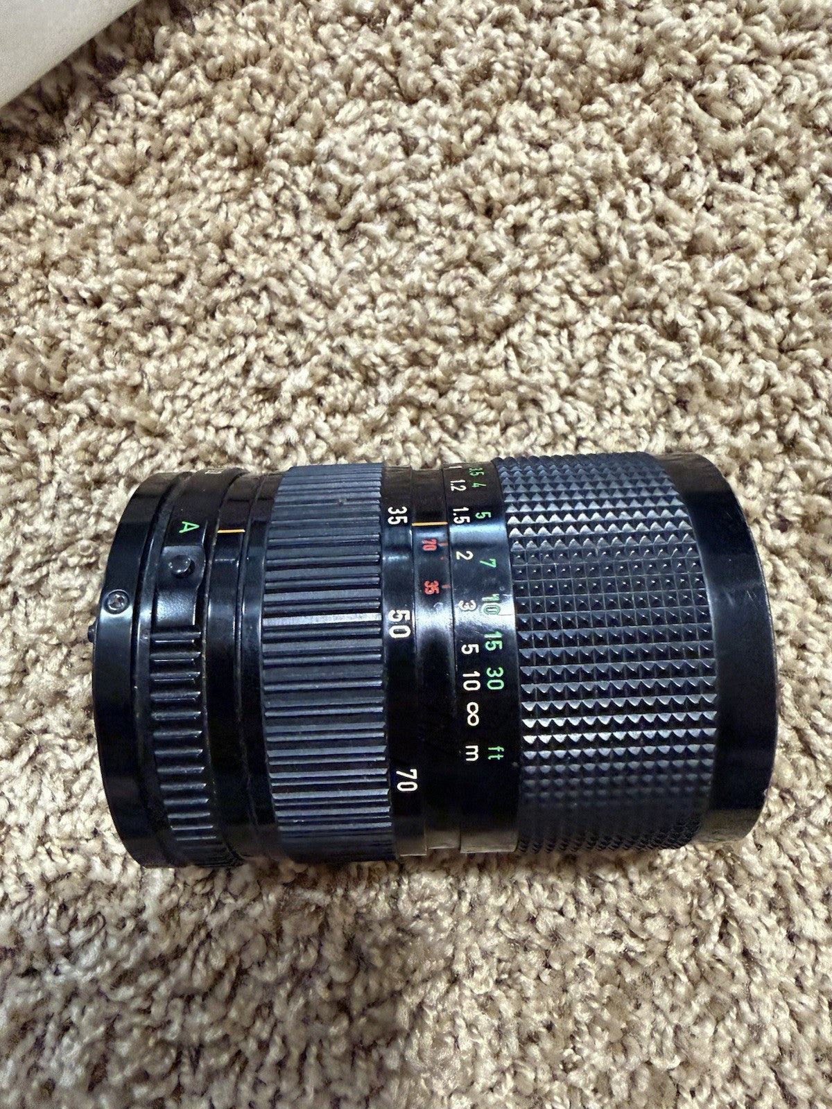 Canon AE-1 Program 35mm Film Camera Kit 50mm Lens Working with vintage case