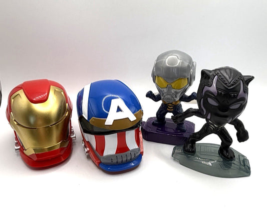 Marvel Avengers Character Cars & Iron Man Captain America Wasp Black Panther