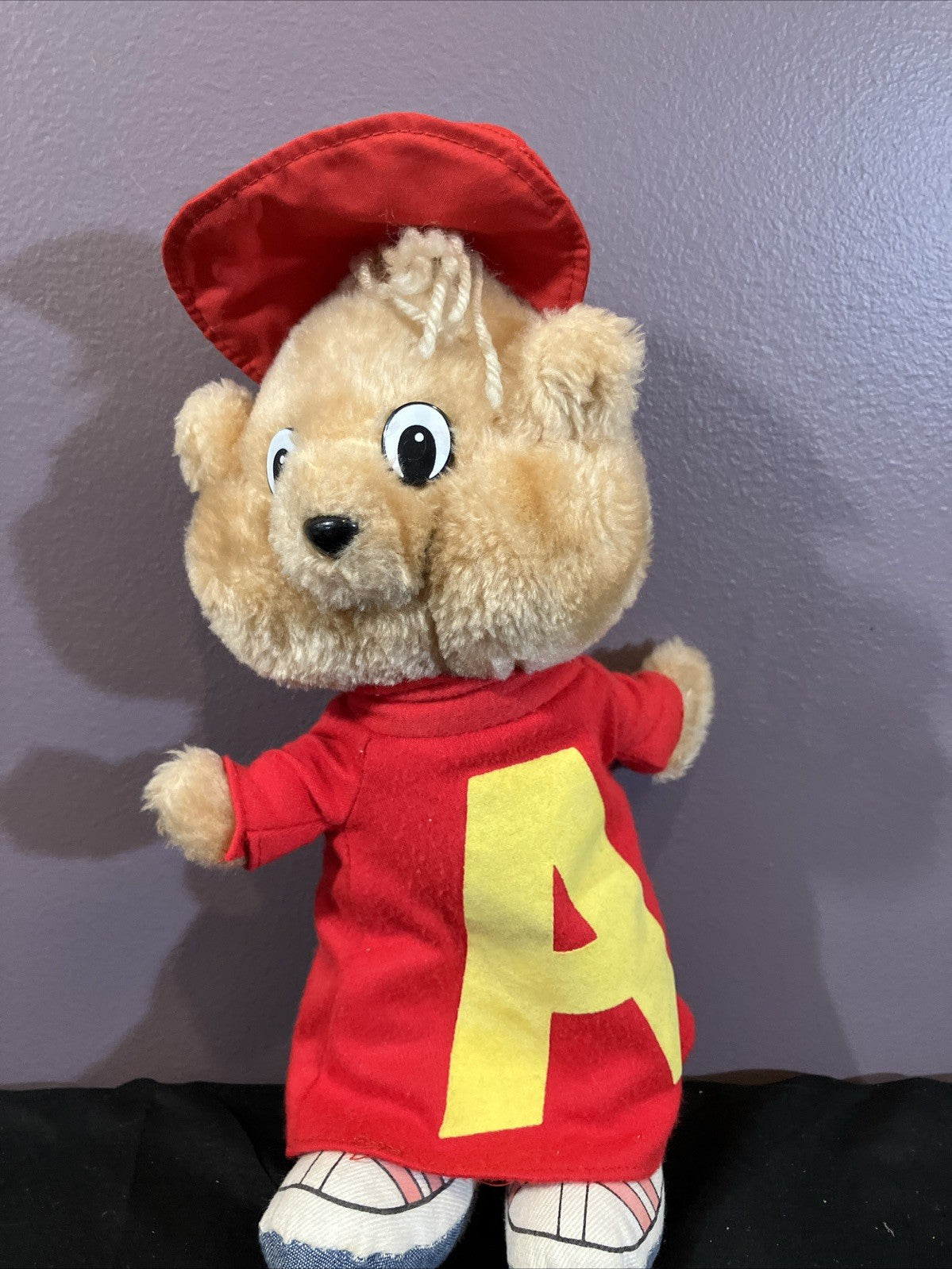 Vintage Alvin Chipmunks Plush 1983 CBS Toys 10 Inch Stuffed Animal