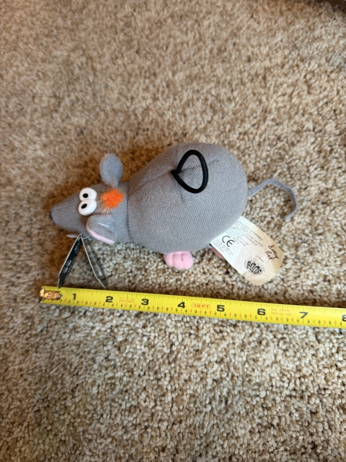 Plush Toy Lot 6 Dinosaur Elephant Halloween Sock Monkey Rat Dino Energizer Bunny
