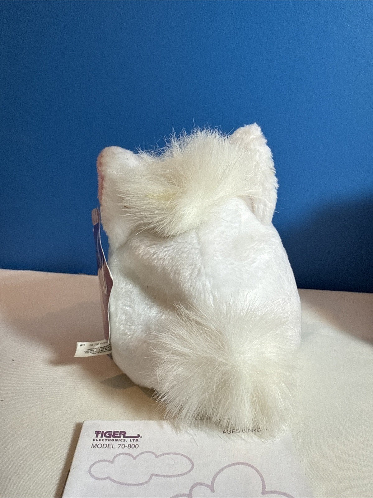 Vintage 1990s Tiger Furby Lot of 5 Peach Clown Snowball Zebra Sleepy Time