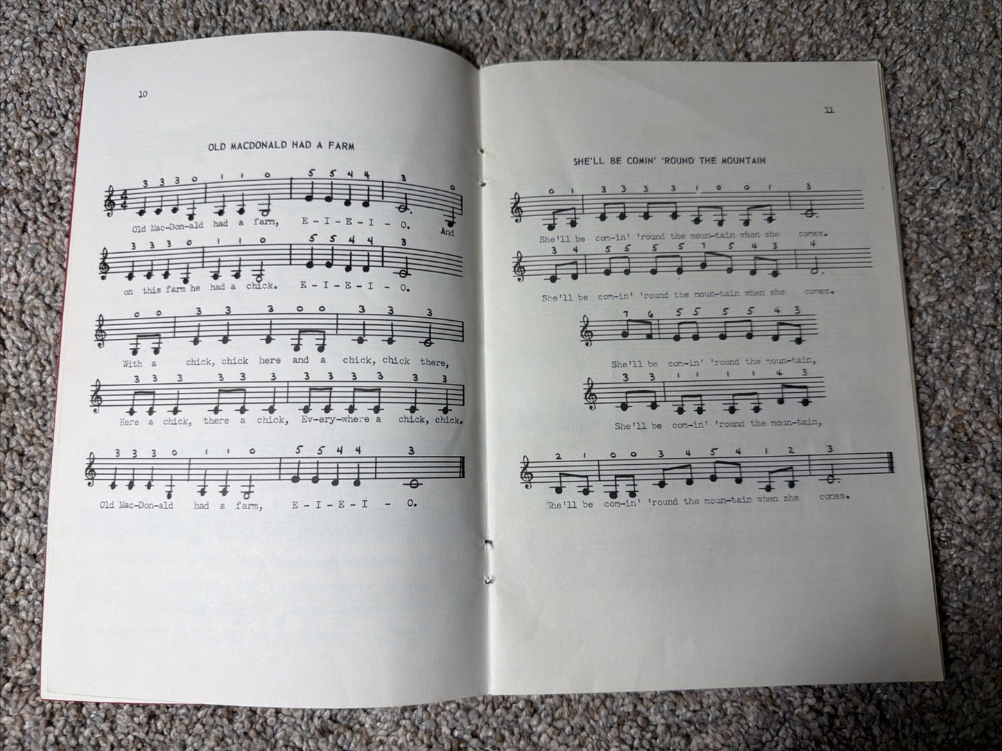 Vintage Lets Play Dulcimer Rogers Magee 1972 Music Instruction Book