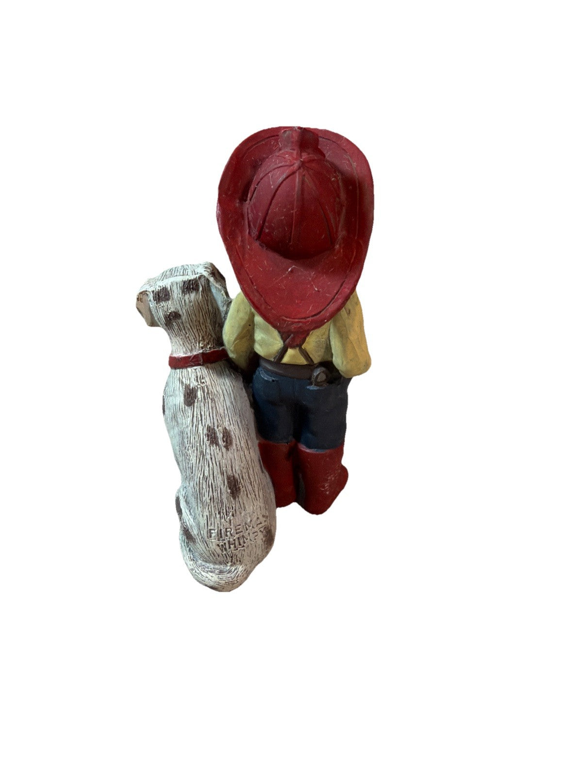 Sarahs Attic Fireman Whimpy Boy Dog Figurine 826 of 2000 Limited