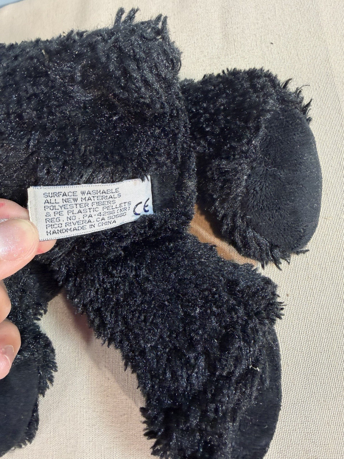 Aurora Plush Stuffed Animals Lot 3 Bull Steer Husky Dog Black Puppy Soft Toy Set