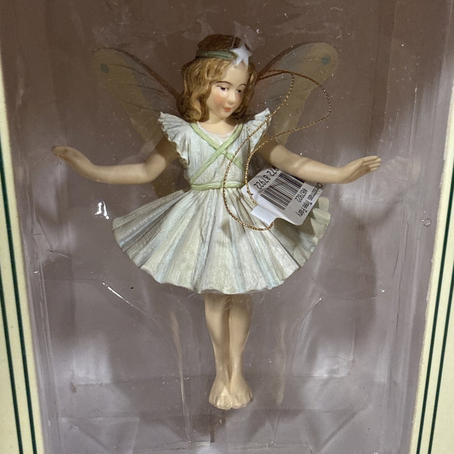 Cicely Mary Barker Retired CHRISTMAS TREE FAIRY Flower Fairies Figurine #86922