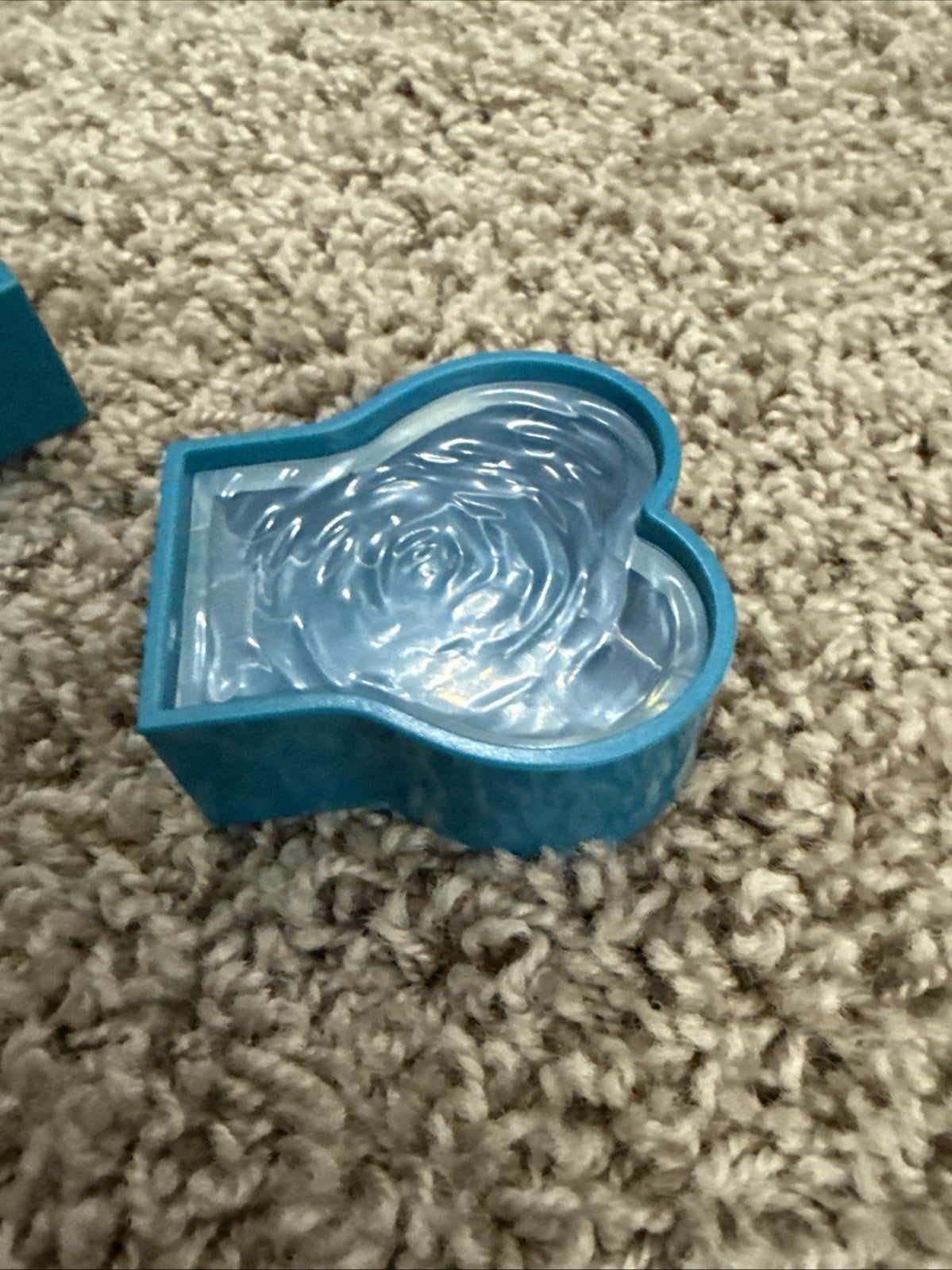 Battat Our Generation Replacement Heart Shaped Dog Bowl Paw Paradise Blue