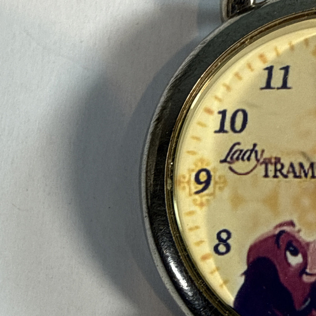 Disney Lady and the Tramp Special Edition Watch Face Works No Band Needs Battery