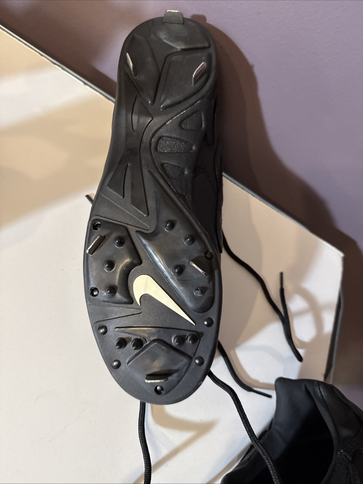Nike Baseball Cleats Air Slider 10.5 Black Black Men's Shoes