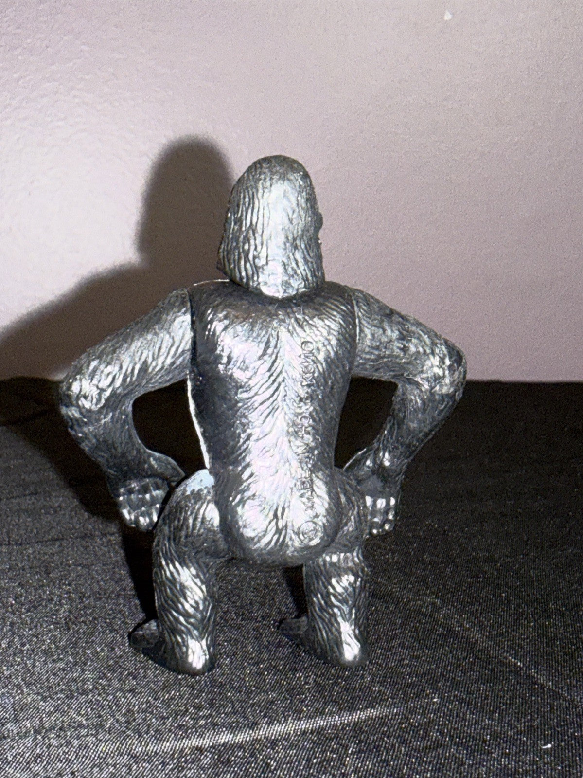 Vintage 3" KING KONG Gorilla Action Figure Jointed 1980’s Hong Kong - RARE FIND