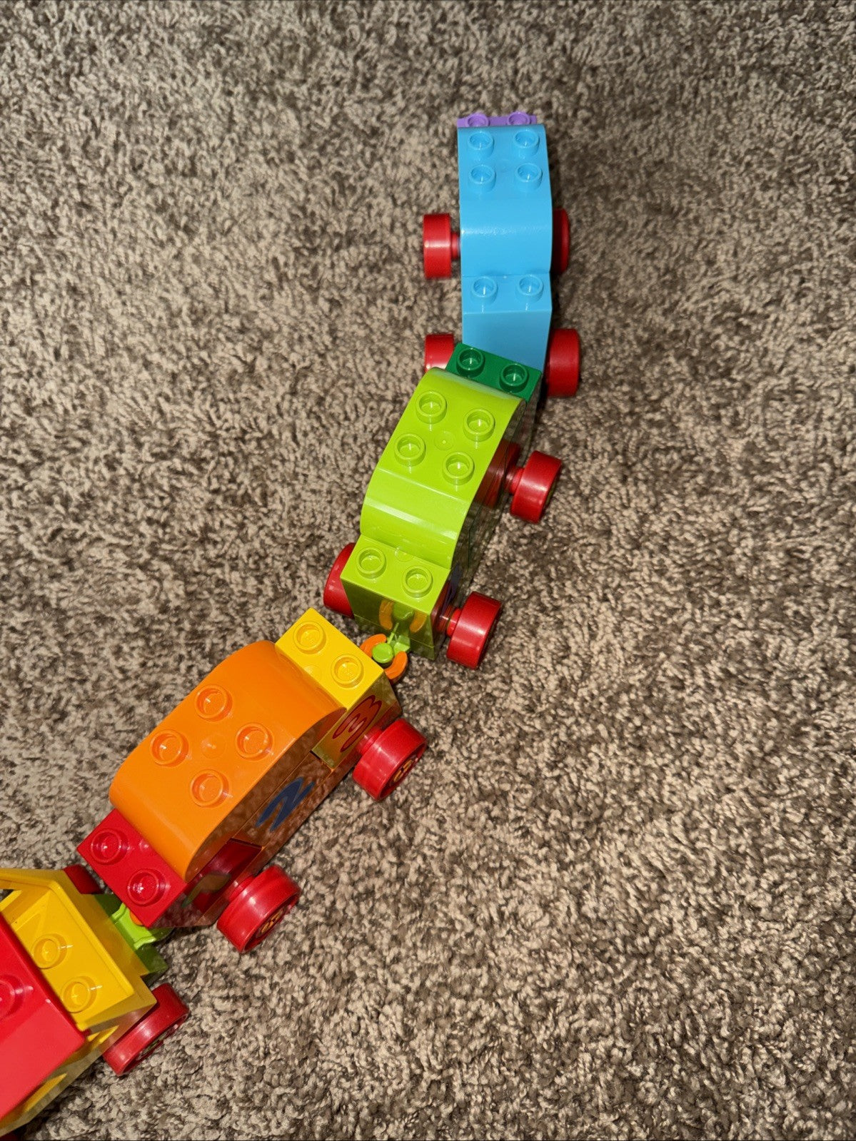 LEGO Duplo 10847 Learn To Count Number Train Complete No Box