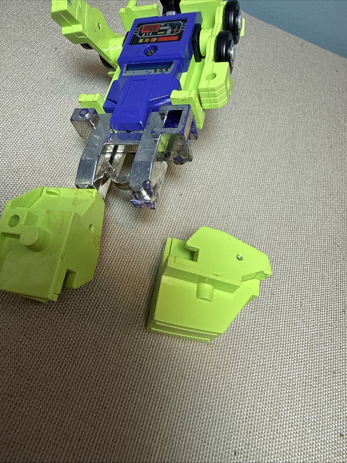 Vintage Hasbro Transformers G1 Devastator Constructicons 6 Figure Incomplete