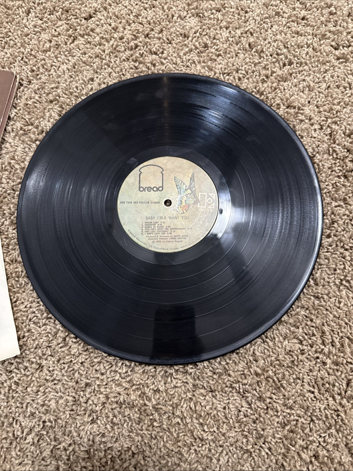 Bread Vinyl LP Lot 3 Best Of Bread Guitar Man Other 1970s Soft Rock Records VG+