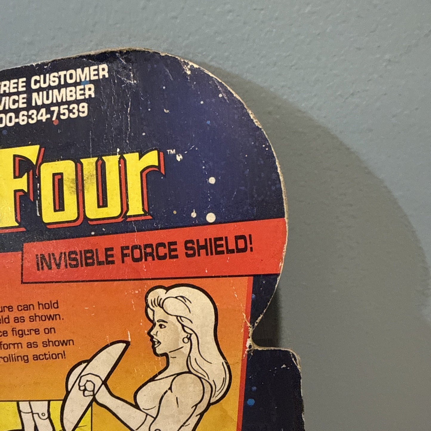 1995 ToyBiz Fantastic Four Invisible Woman Figure Marvel Sealed Vintage