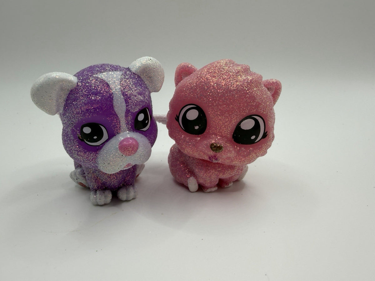 Glitzi Globes Mini Animal Figures Sparkle Glitter Moose Toys Replacement Lot