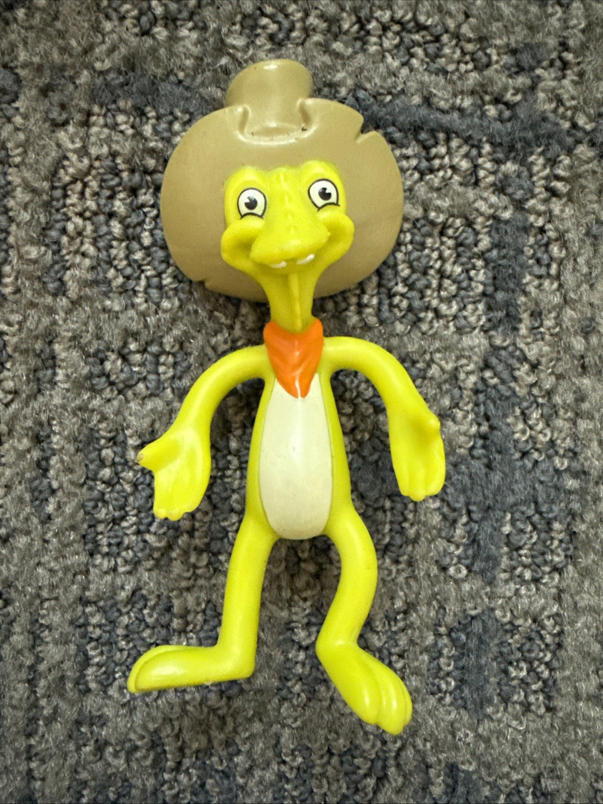 2016 Texas Roadhouse Andy Armadillo Iggy Iguana Bendable Figures Lot of 2