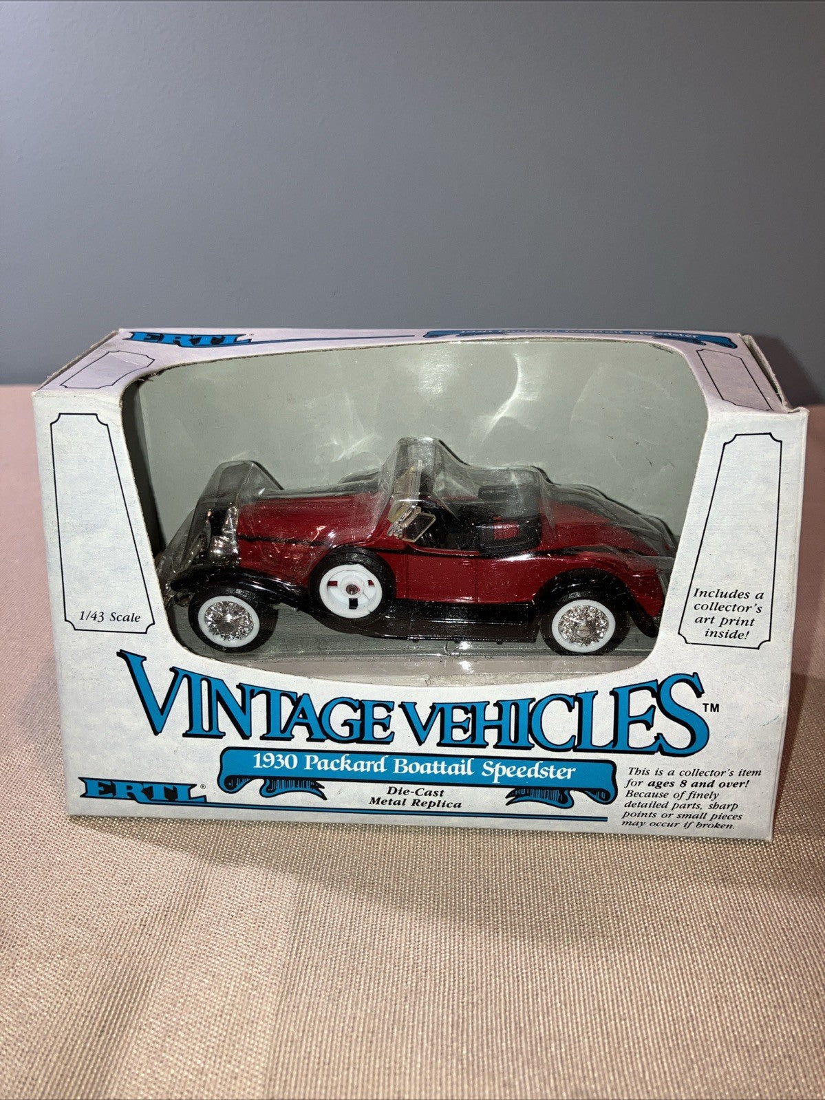 Ertl Vintage Car Lot Model T Packard Chevy Roadster Diecast 1:36