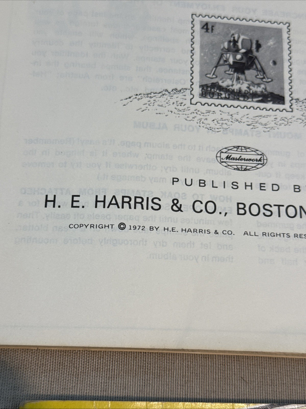Vintage Stamp Collecting Lot Albums Harris Books American Worldwide Philately