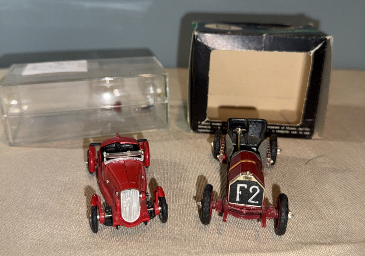 Vintage Dugu FIAT Diecast Cars 1:43 Gran Premio Balilla Lot