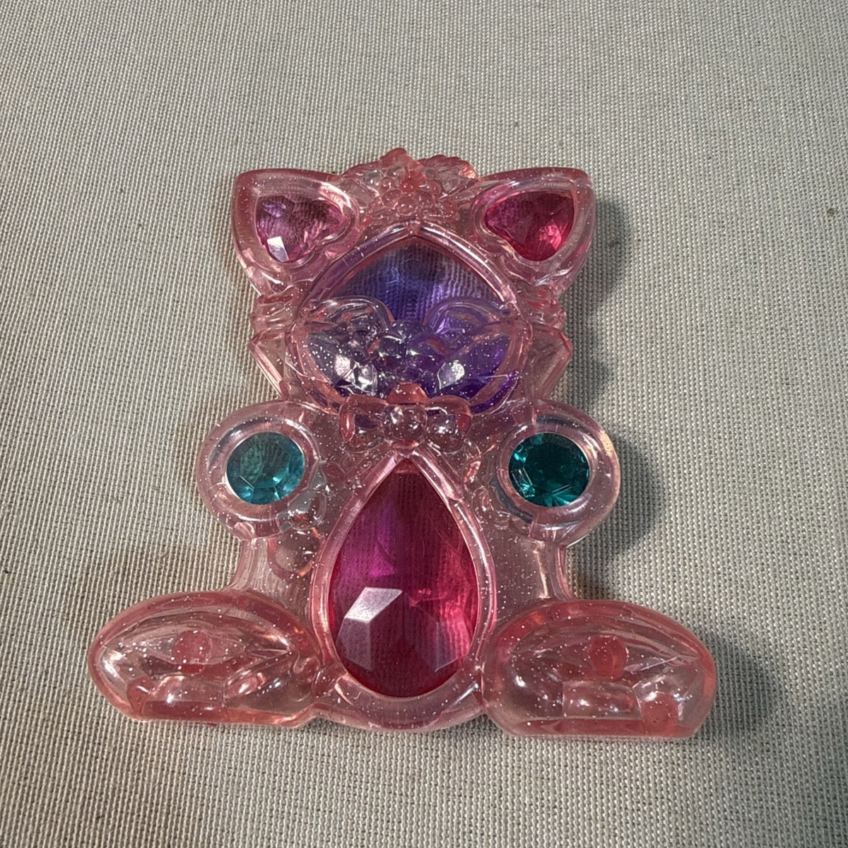 Vintage 1994 Hasbro Magic Treasure Rocks Kitty Fish Complete Gems Figures Pair