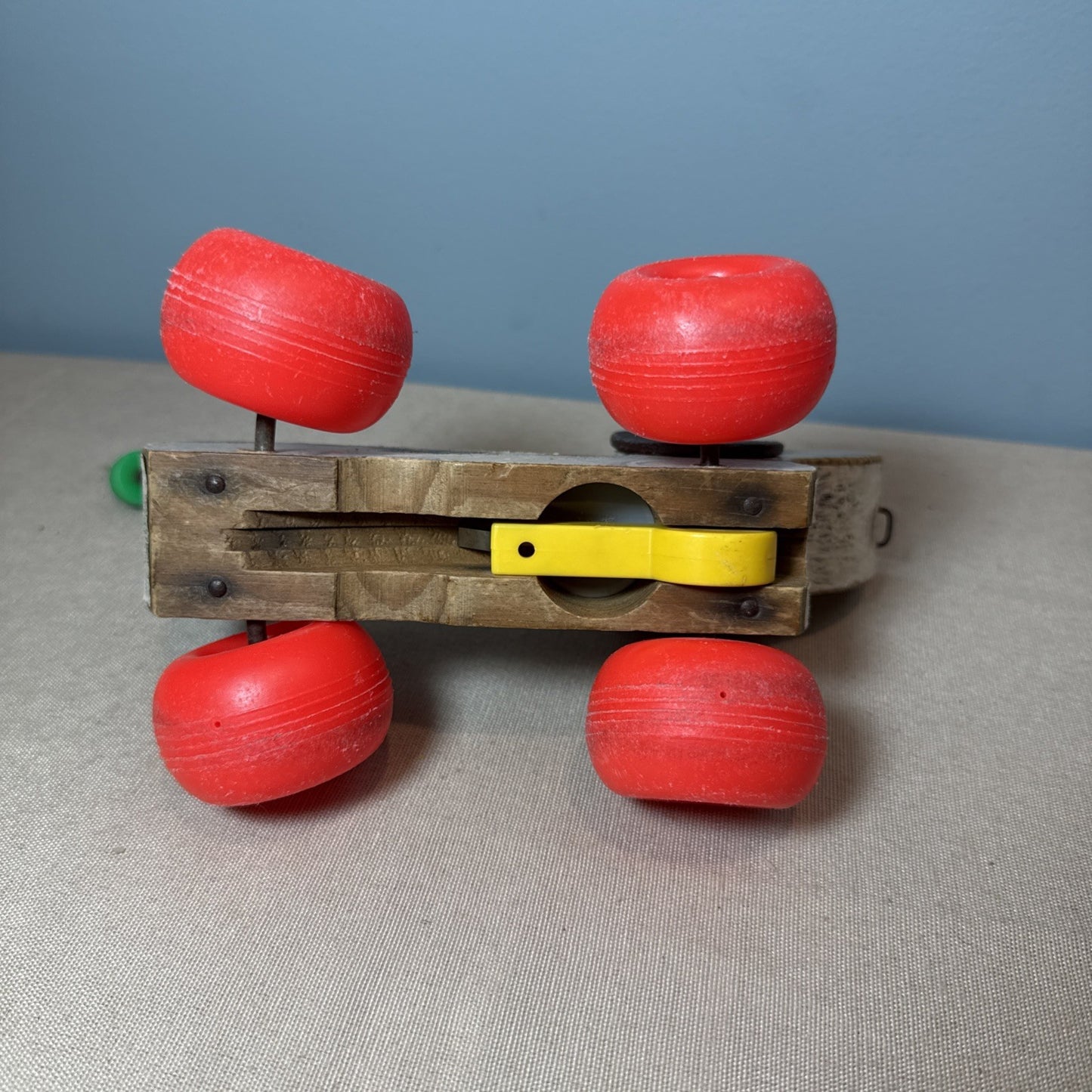 Vintage 1965 Fisher Price Little Snoopy 693 Wooden Puppy Dog Pull Toy