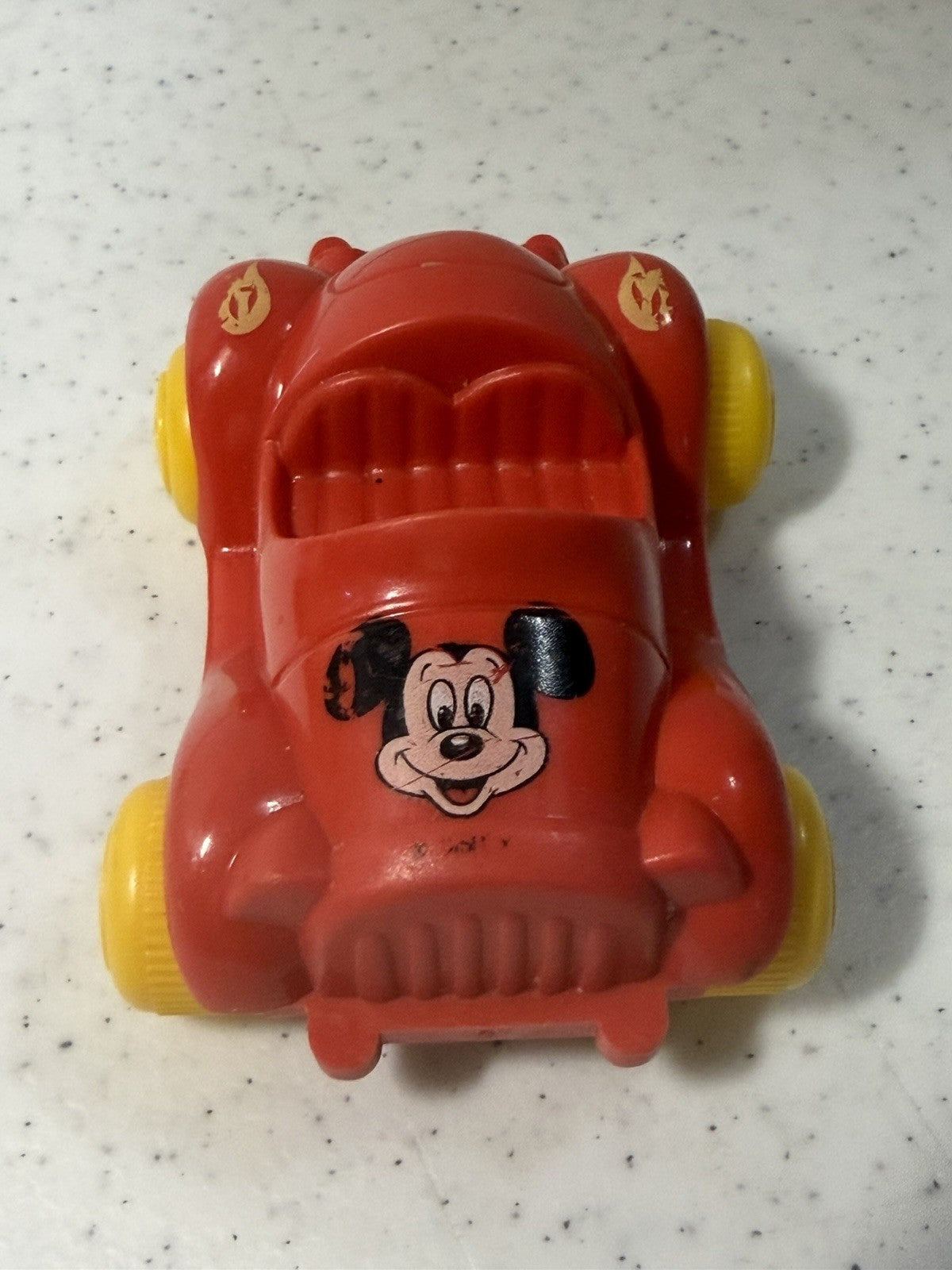 Vintage Viking Toys Sweden Disney Cars Mickey Goofy McDonalds Toy Car Lot of 2