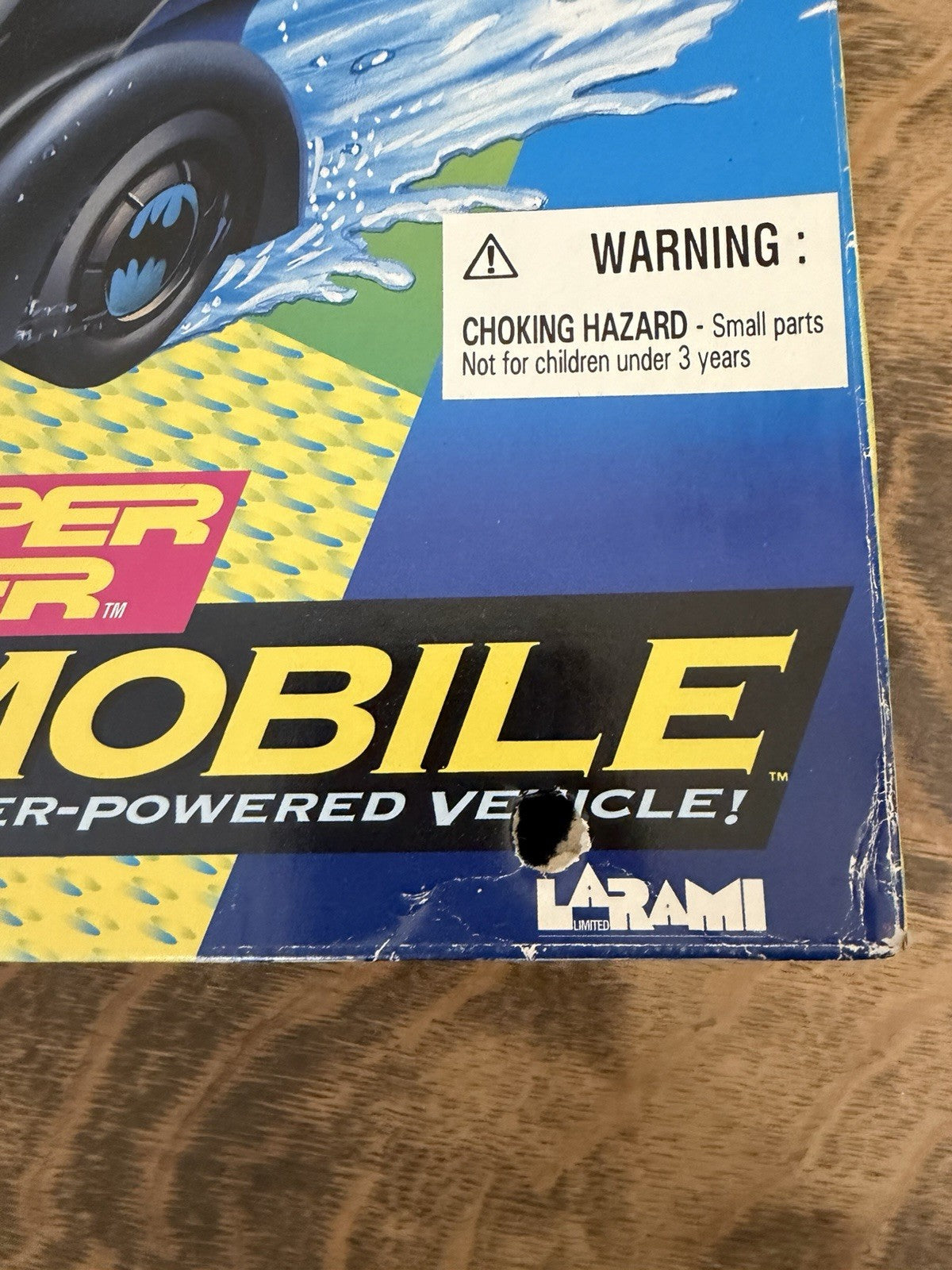 1995 Larami Batman Forever Batmobile Super Soaker Water Powered Vehicle NIB