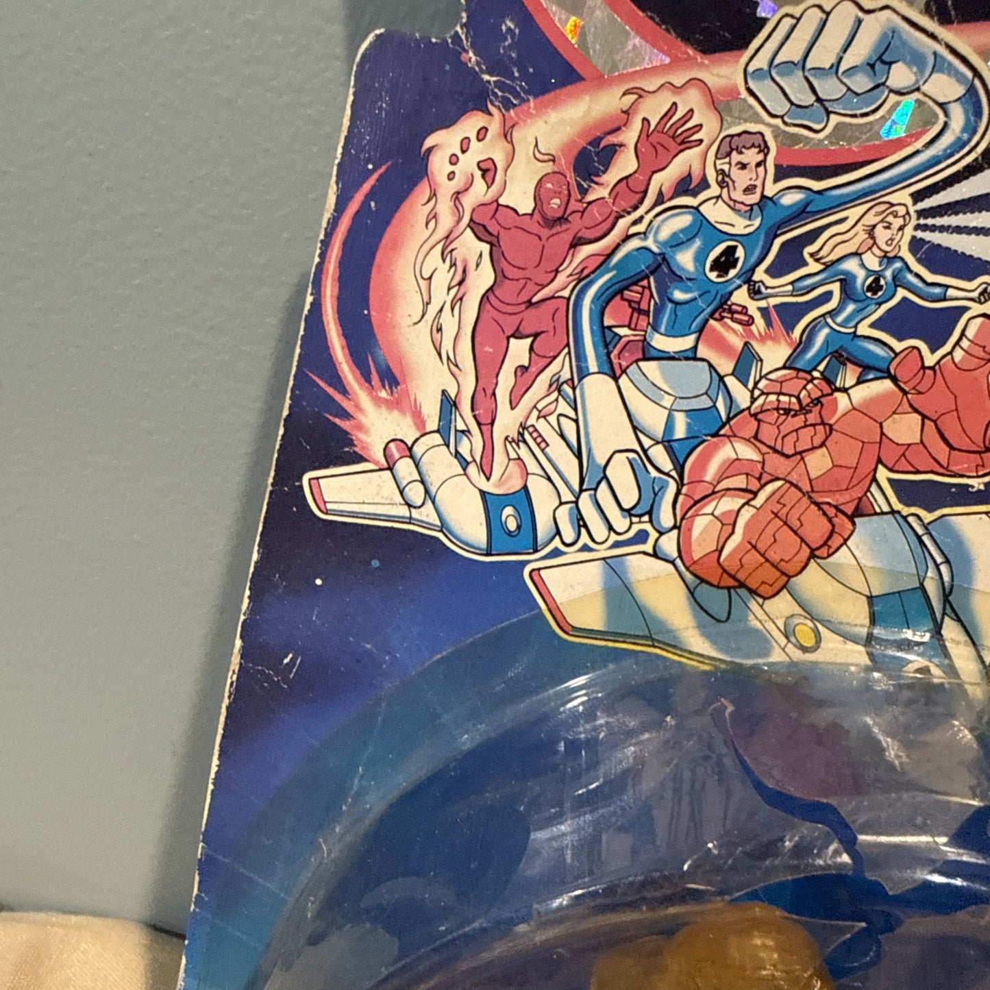1995 ToyBiz Fantastic Four Invisible Woman Figure Marvel Sealed Vintage