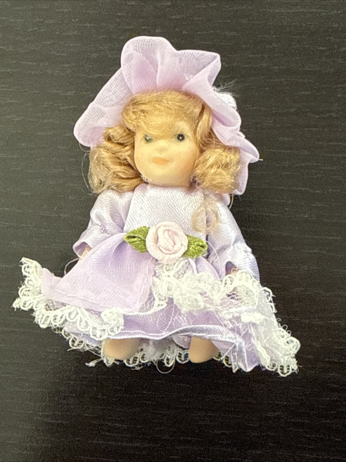 Cameo Kids Porcelain Dolls Lot of 5 Jointed 3" Mini Dolls