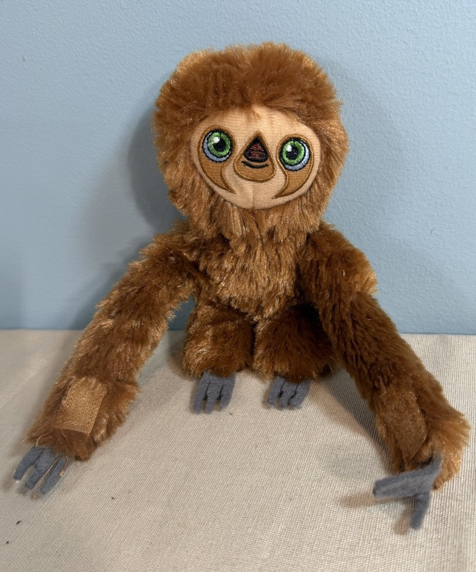 DreamWorks The Croods Belt Sloth Plush Stuffed Animal 8 Inch Innovage Movie Toy