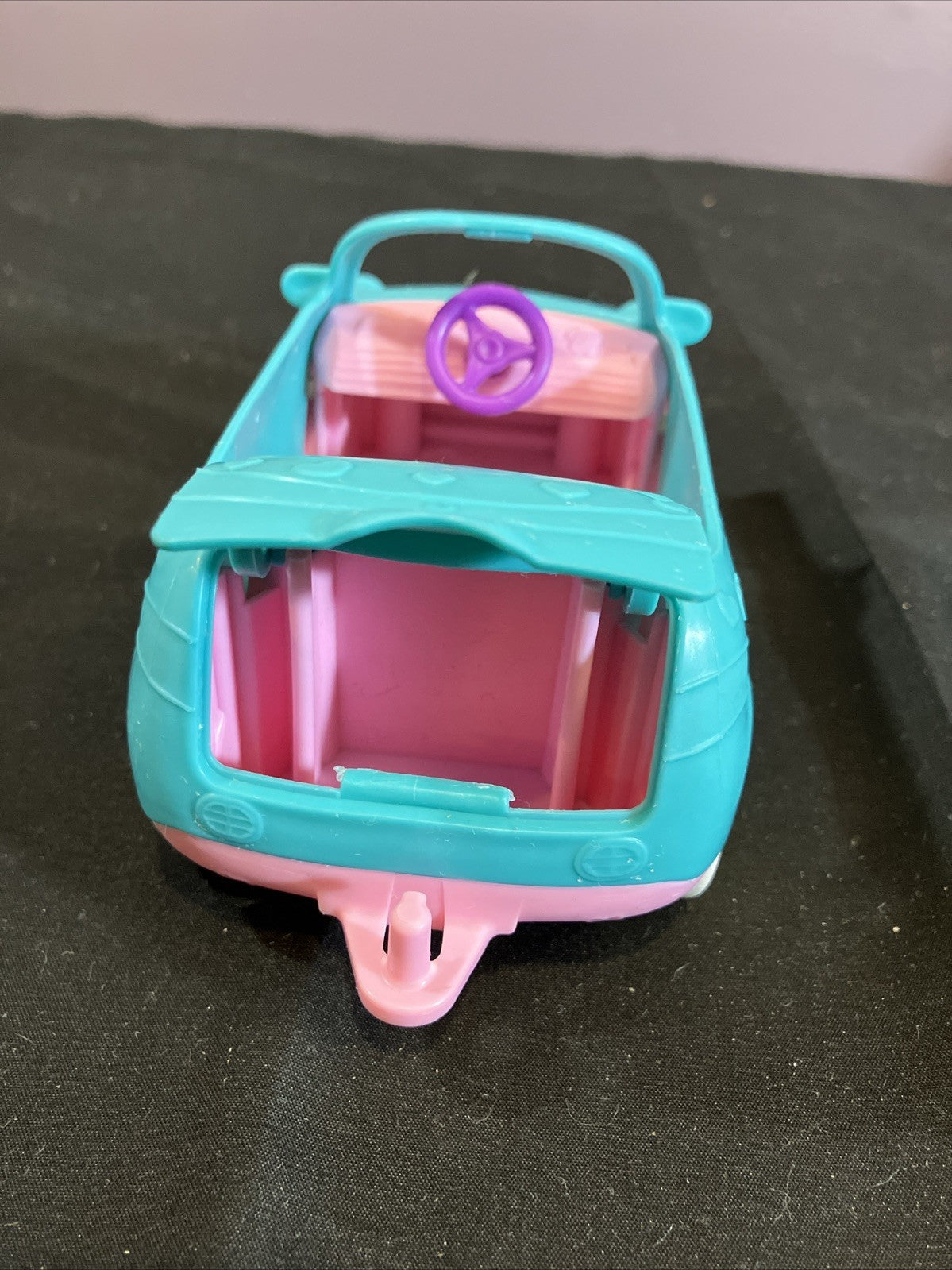 Barbie Chelsea Camper Playset Pink Trailer Teal Car Mattel 2018 - No Accessories