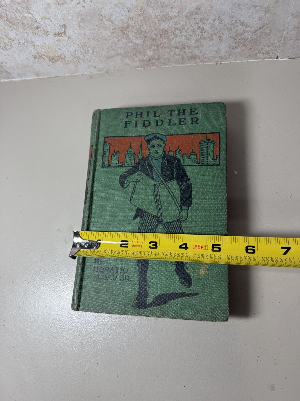 Vintage Horatio Alger Jr Books Lot 2 Ralph Raymonds Heir Phil The Fiddler HC