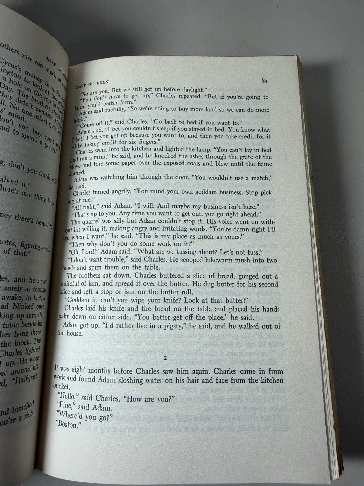 East of Eden Wayward Bus John Steinbeck Viking Press 2 in 1 Hardcover Book 1952