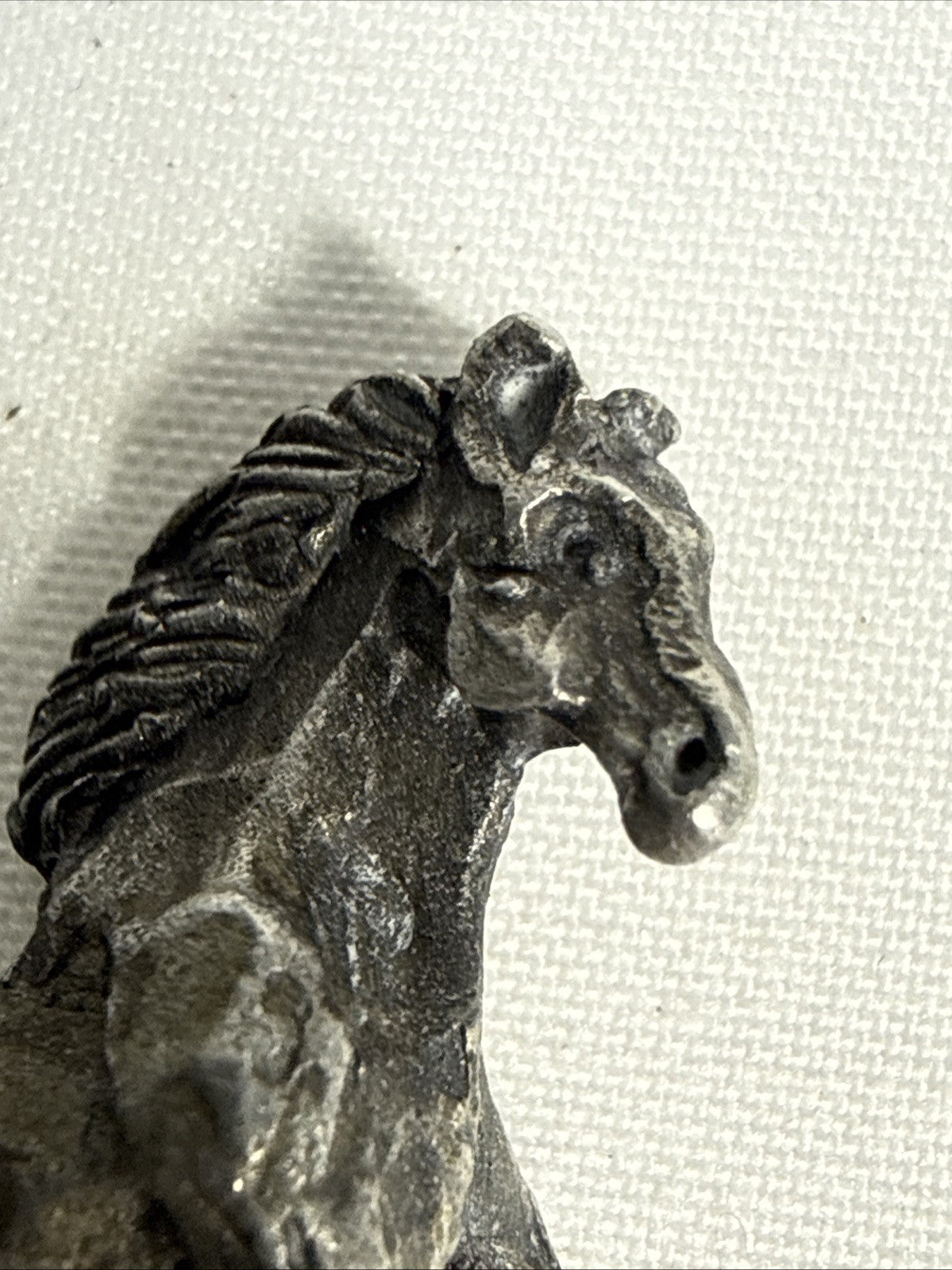 Micro Mini Pewter Model Horse Figurine 1.5 inch Must Have Horse Collectible