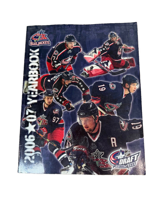 Columbus Blue Jackets NHL Hockey Team Yearbook Program Guide 2006 - 2007
