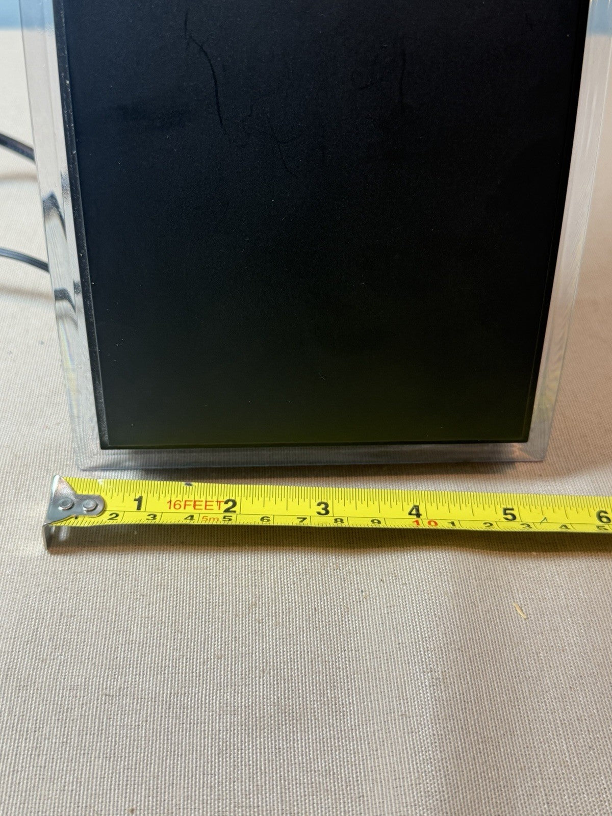GE Amplified Indoor HD TV Antenna Model 12534 40 Mile Range Black