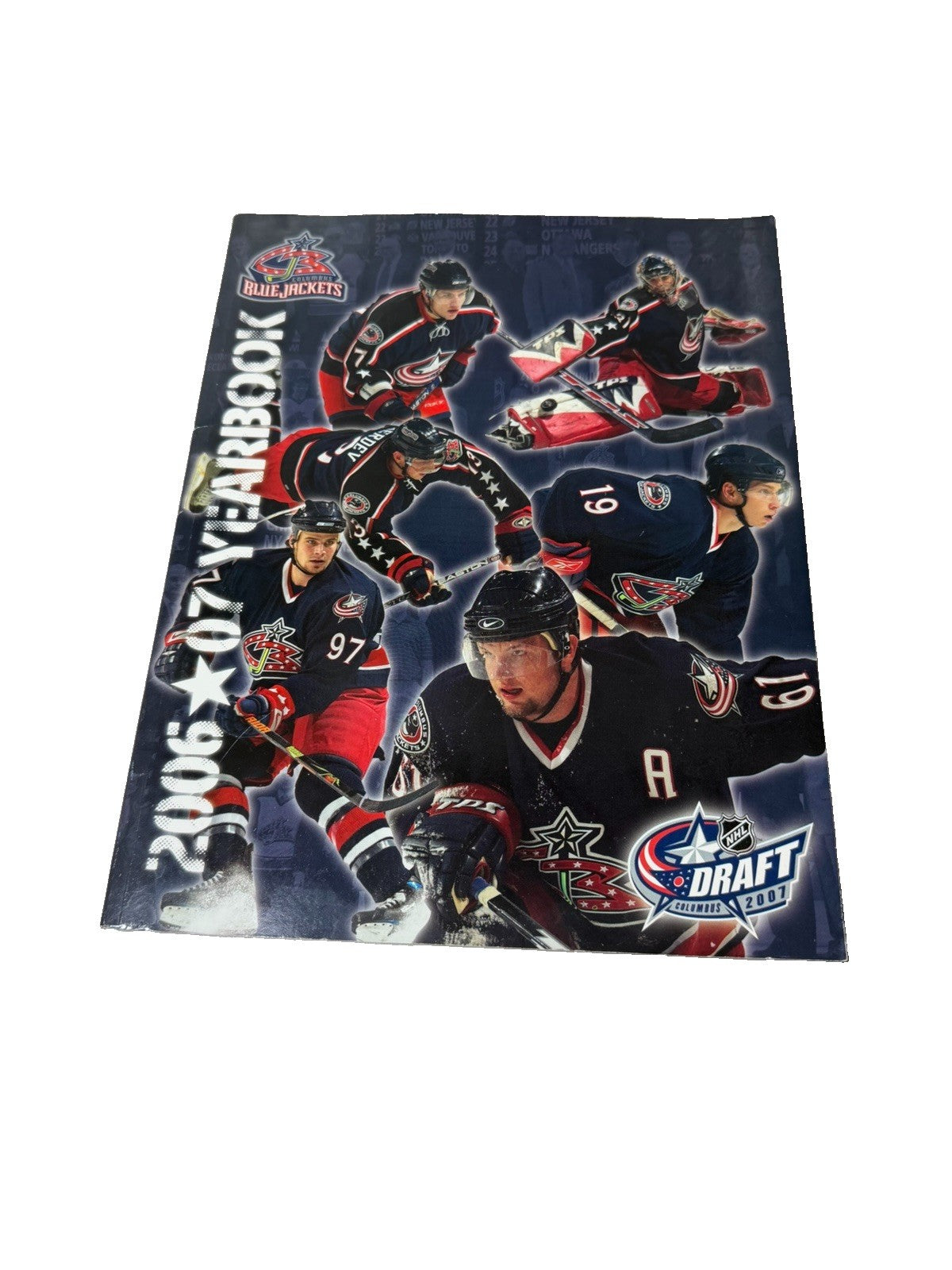 2006-07 Columbus Blue Jackets NHL Hockey Yearbook Program Vintage Draft Edition