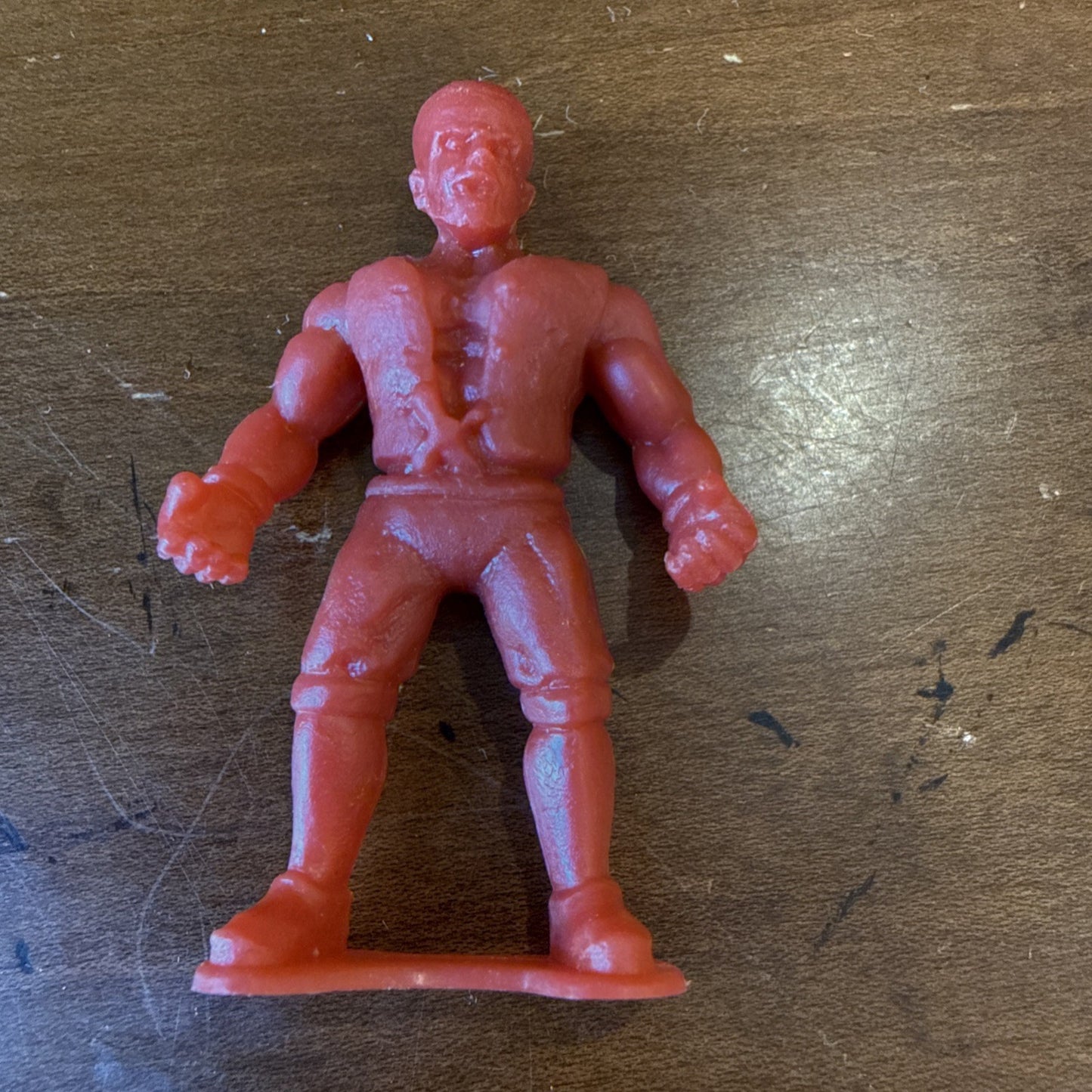 Vintage MPC Pirates Red Plastic Figures Lot of 2 Toy Soldiers