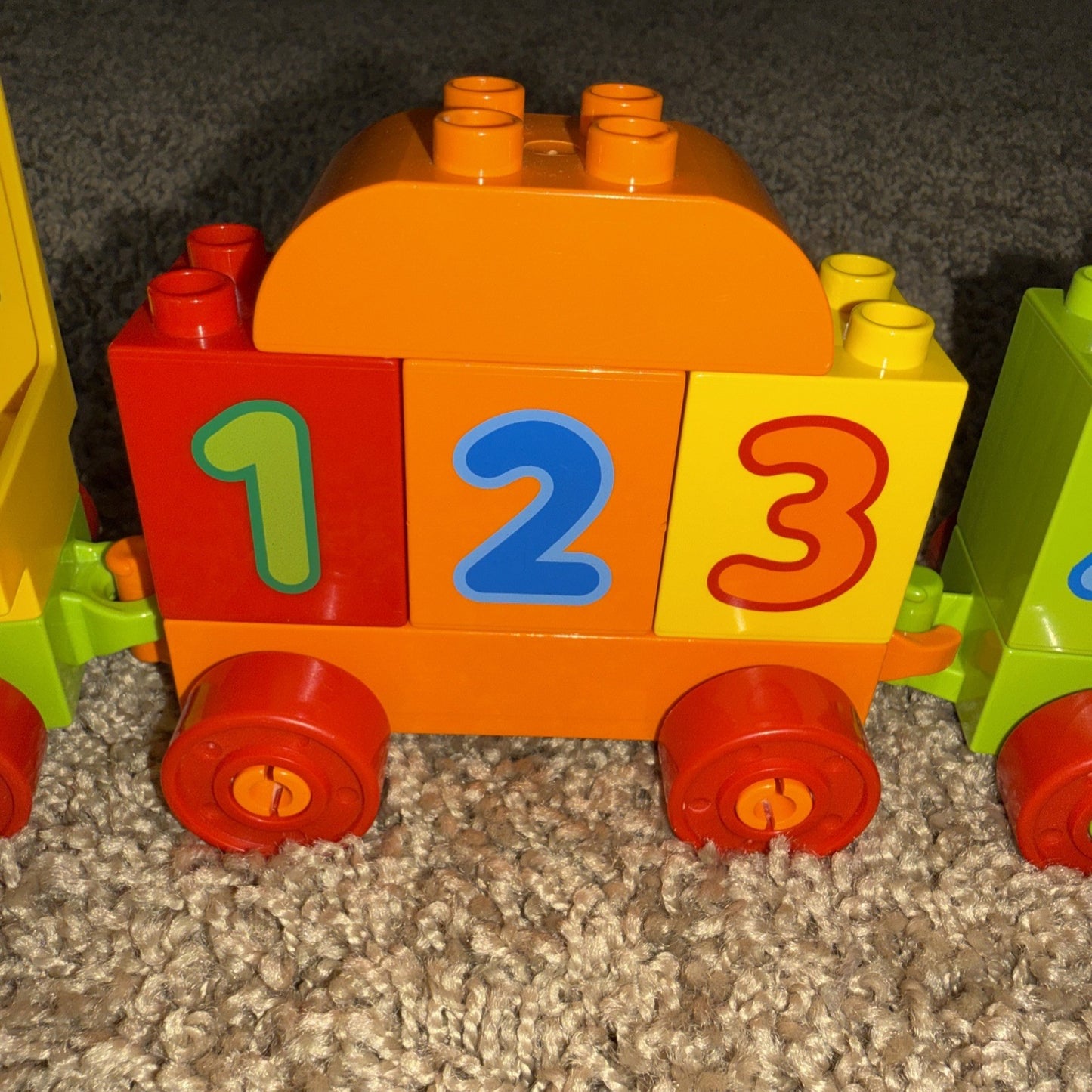 LEGO Duplo 10847 Learn To Count Number Train Complete No Box