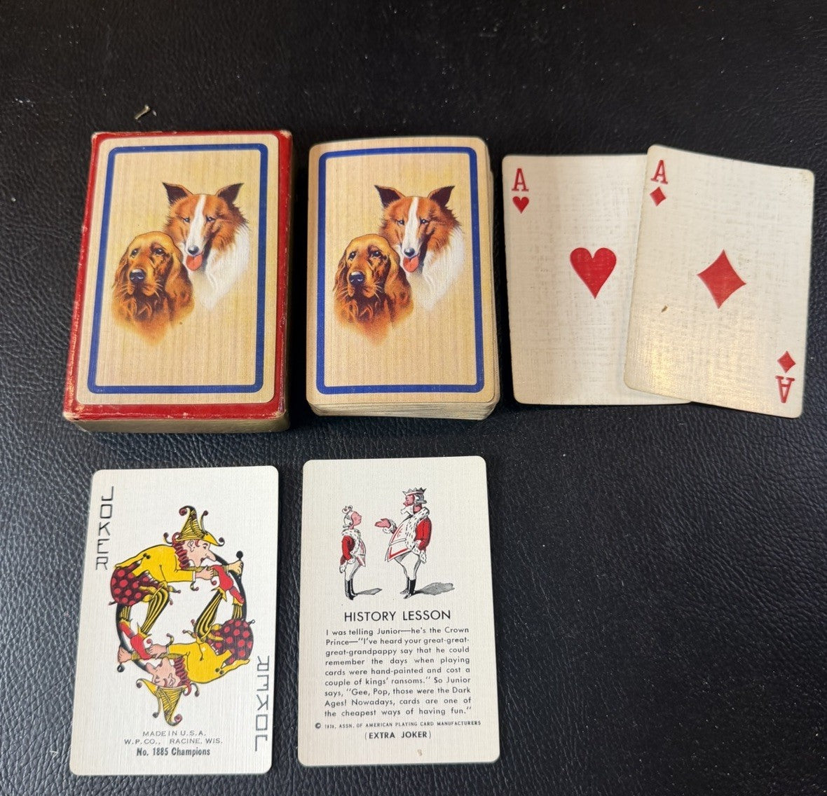 Vintage Playing Cards Kermit Frog Hallmark Raggedy Ann Dog Card Decks Lot of 3