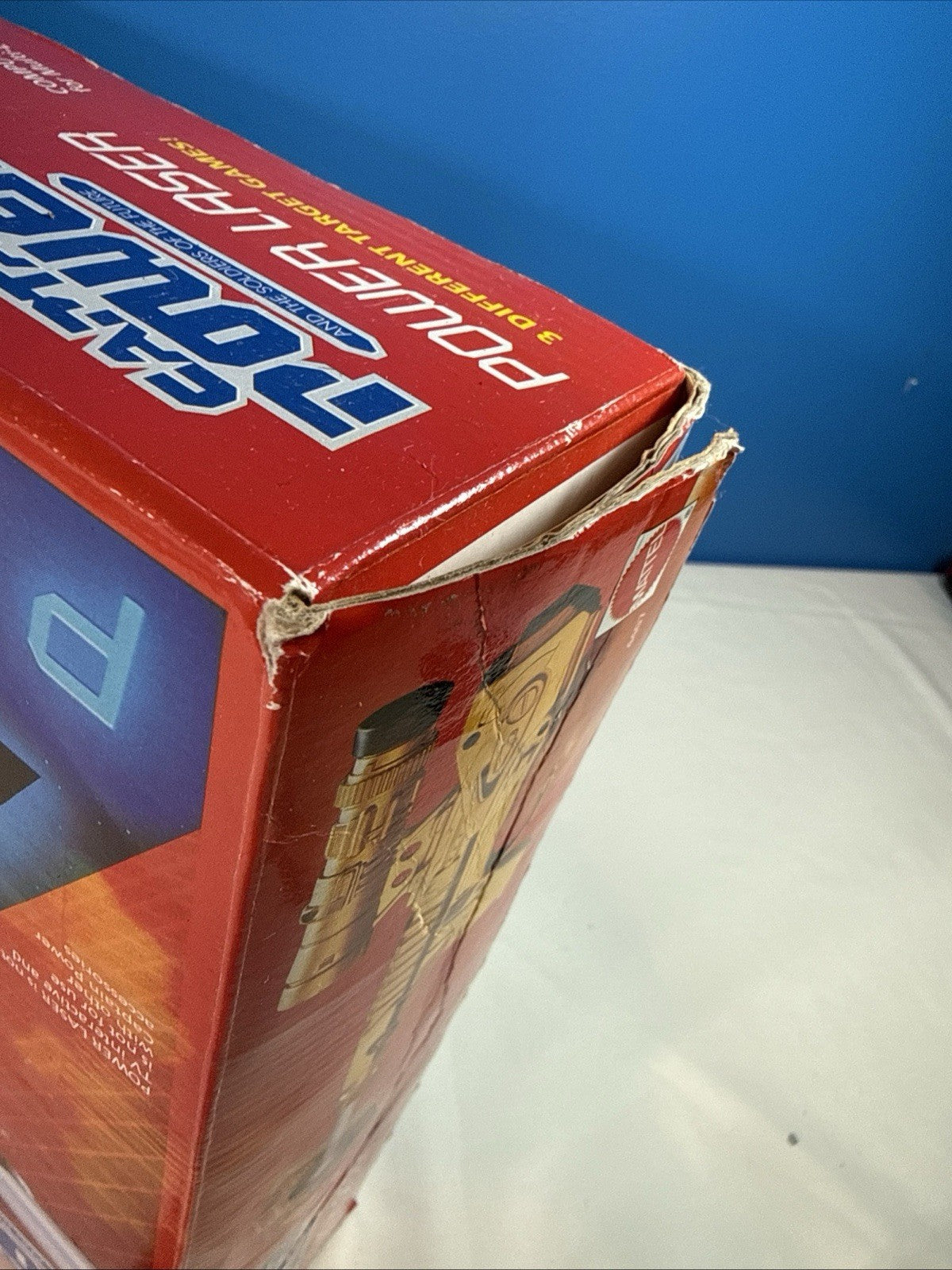 Vintage 1987 Mattel Captain Power Power Laser 3-in-1 Target Game NIB SEALED
