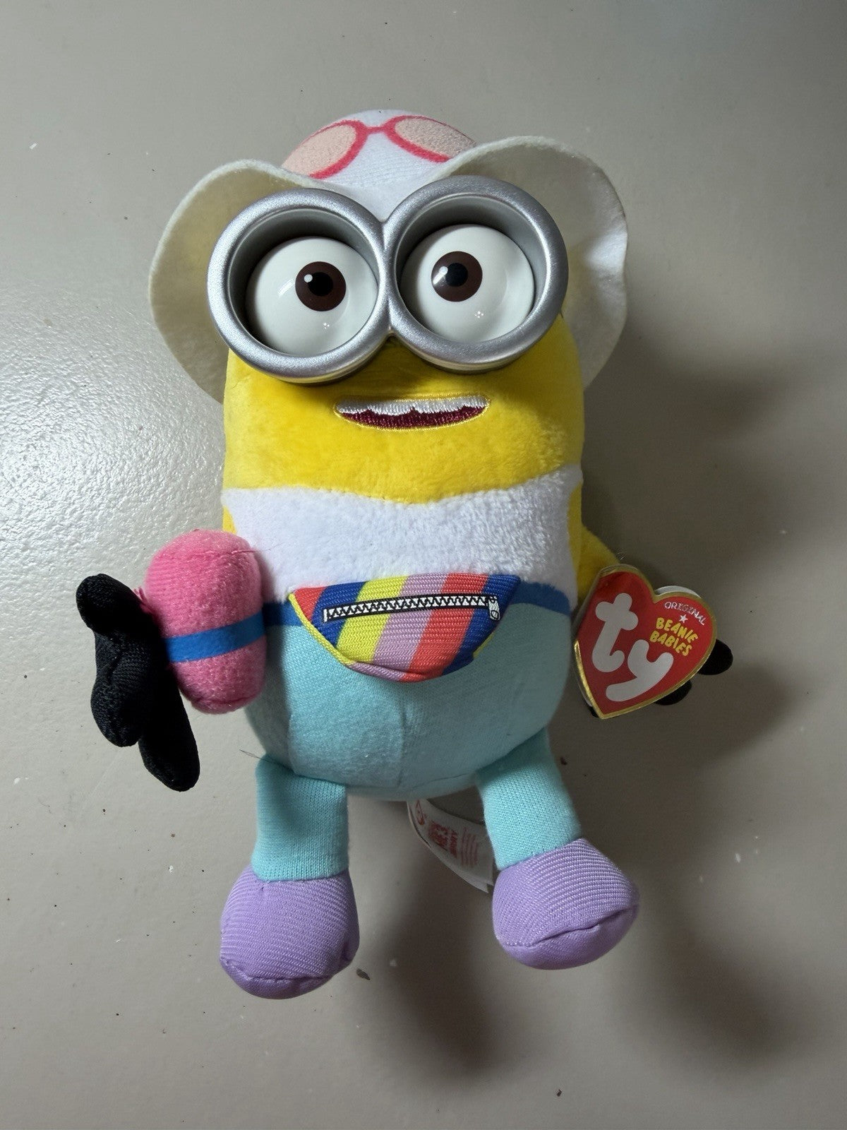 Ty Beanie Babies Character Plush Lot 6 Shrek Dora Madagascar Minion Disney MLP
