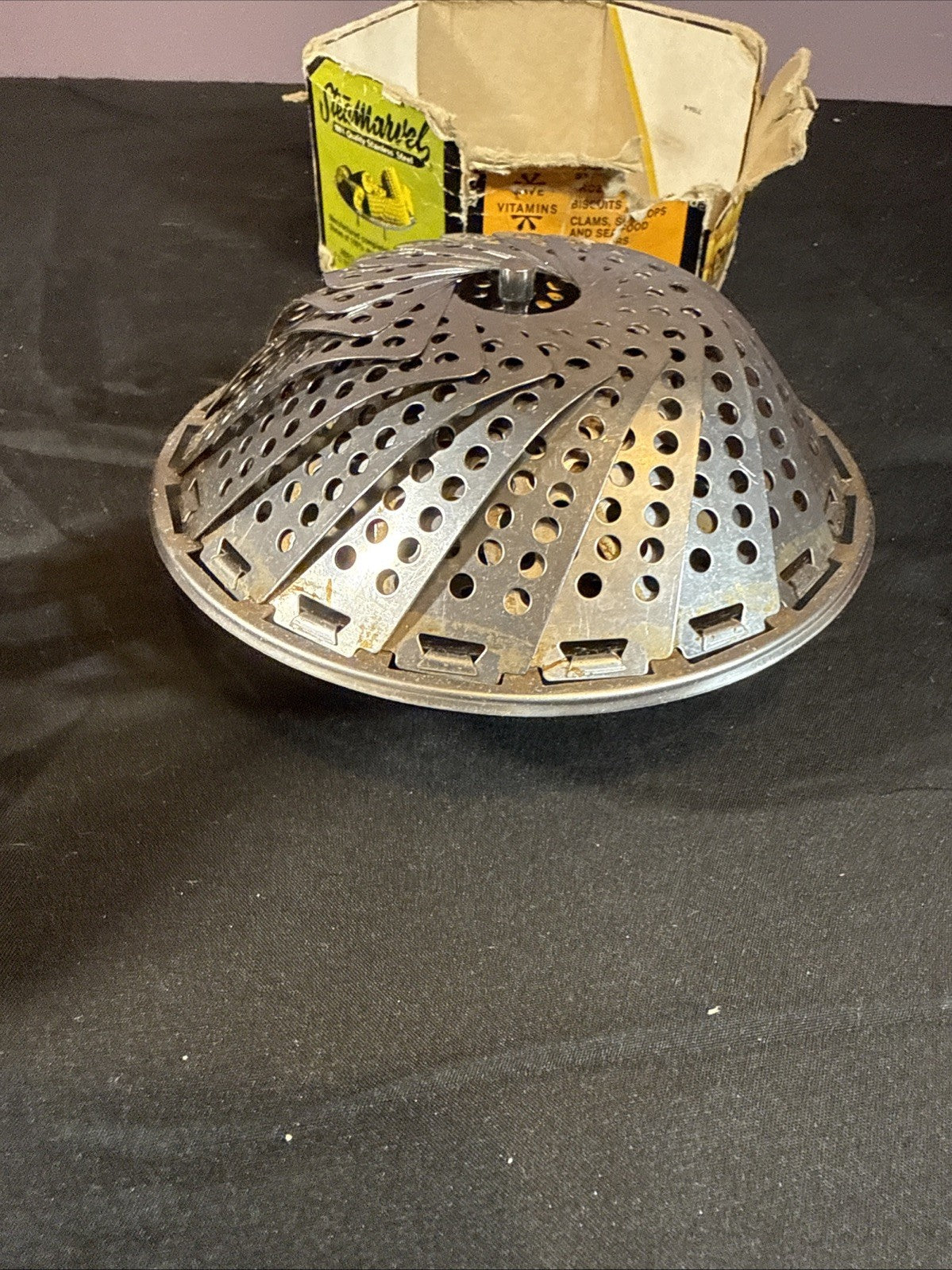 Vintage SteaMarvel Steamer Stainless Steel USA Kitchen Cooker
