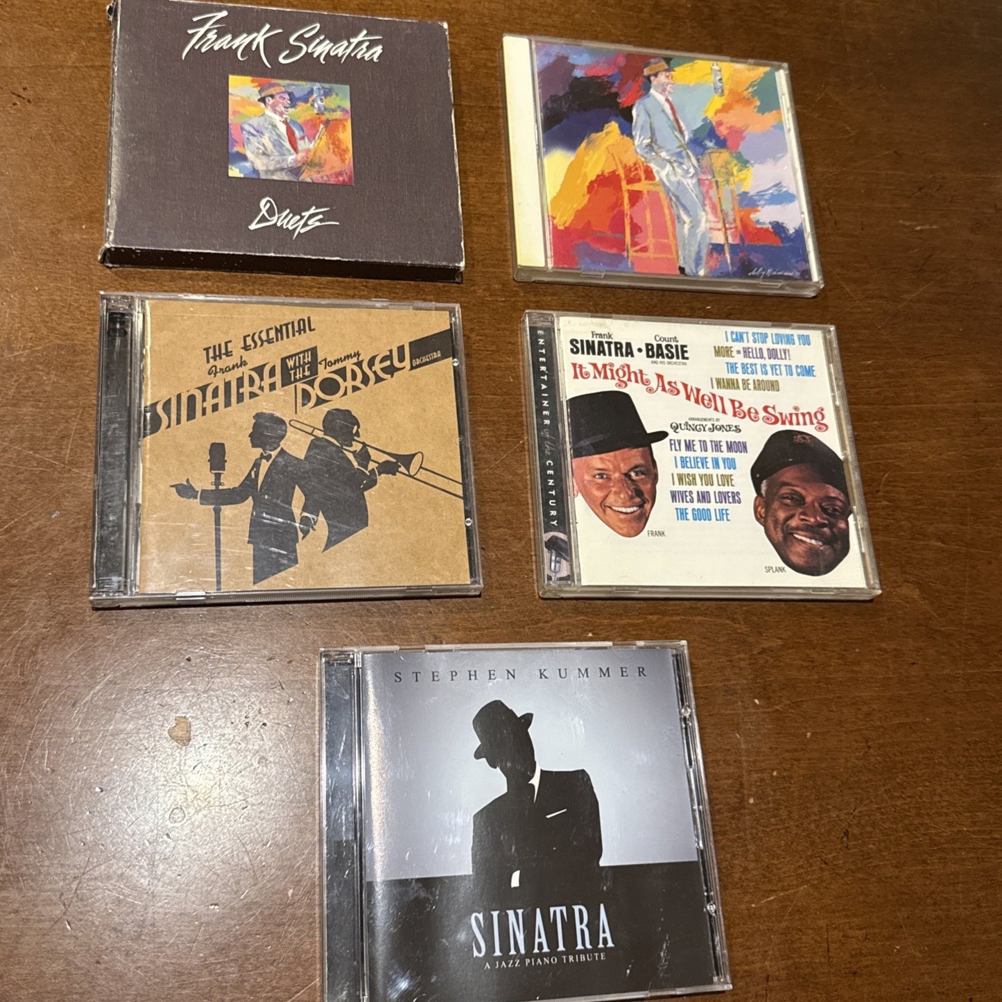 Lot of 5 Frank Sinatra CDs Vocal Jazz Pop Collection