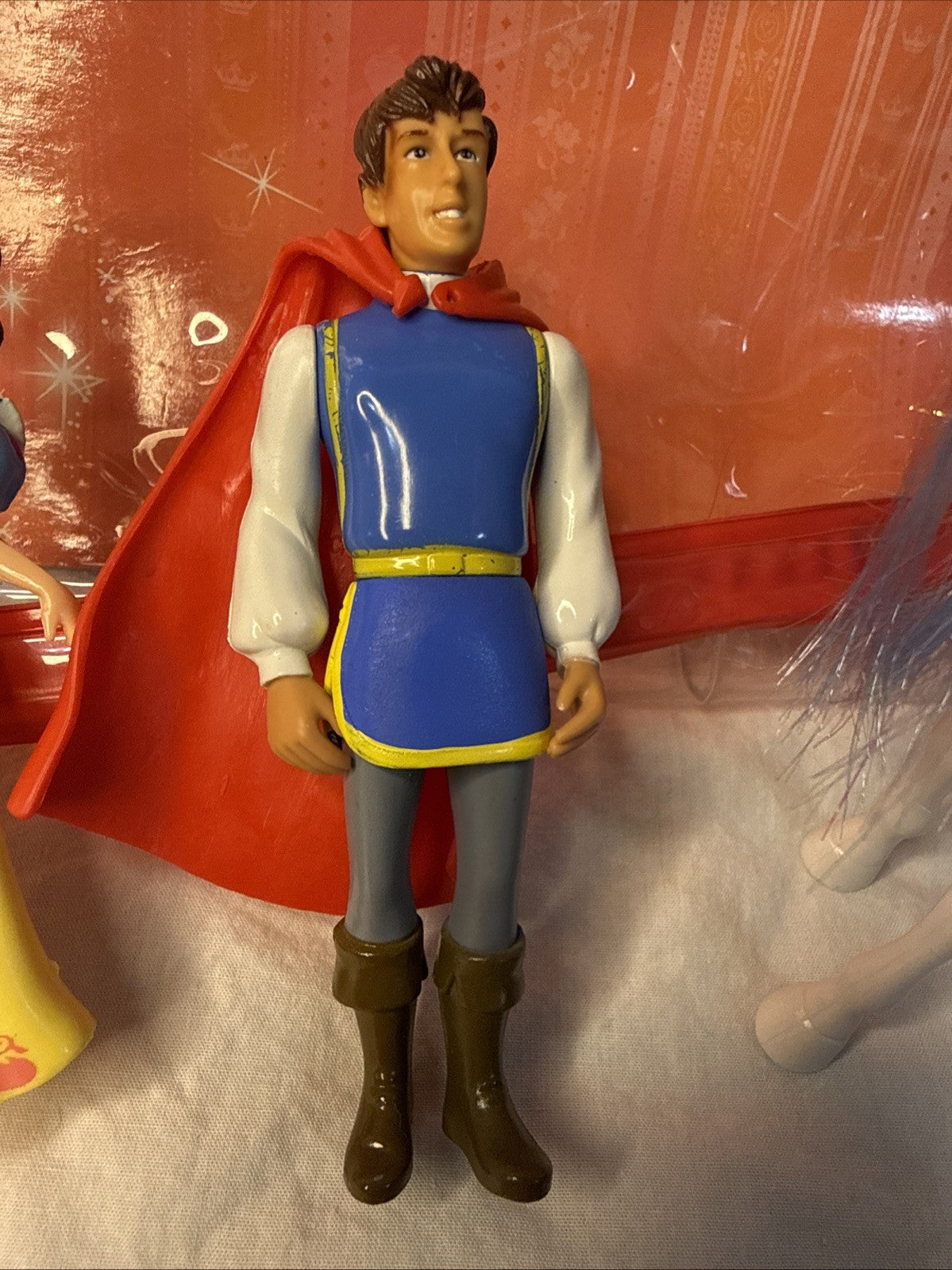 Disney Princess Snow White Deluxe Gift Set 2009 Figures Prince Horse Dwarfs