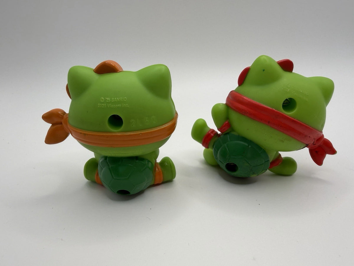 Sanrio Hello Kitty Kuromi TMNT McDonalds Happy Meal Toys Lot 6 2025 Figures Set