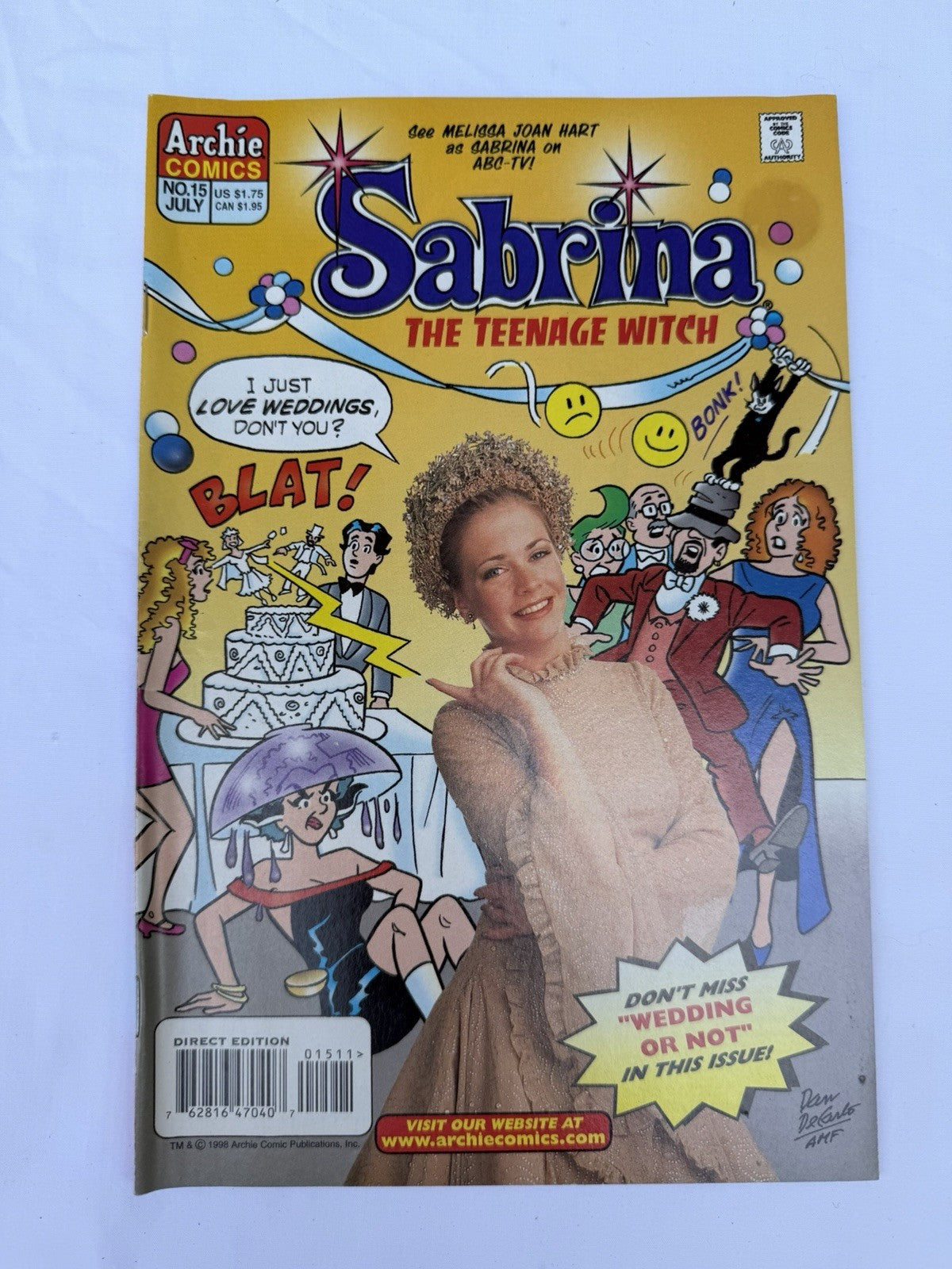 Vintage Archie Sabrina the Teenage Witch Comic Book Lot No. 1 15 Holiday