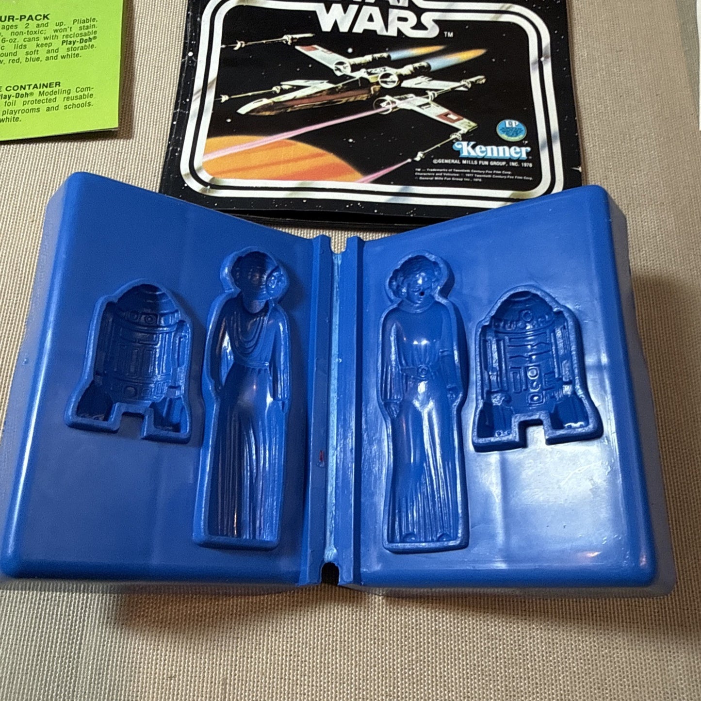 Vintage 1977 Kenner Star Wars Play Doh Action Set 21580 Complete